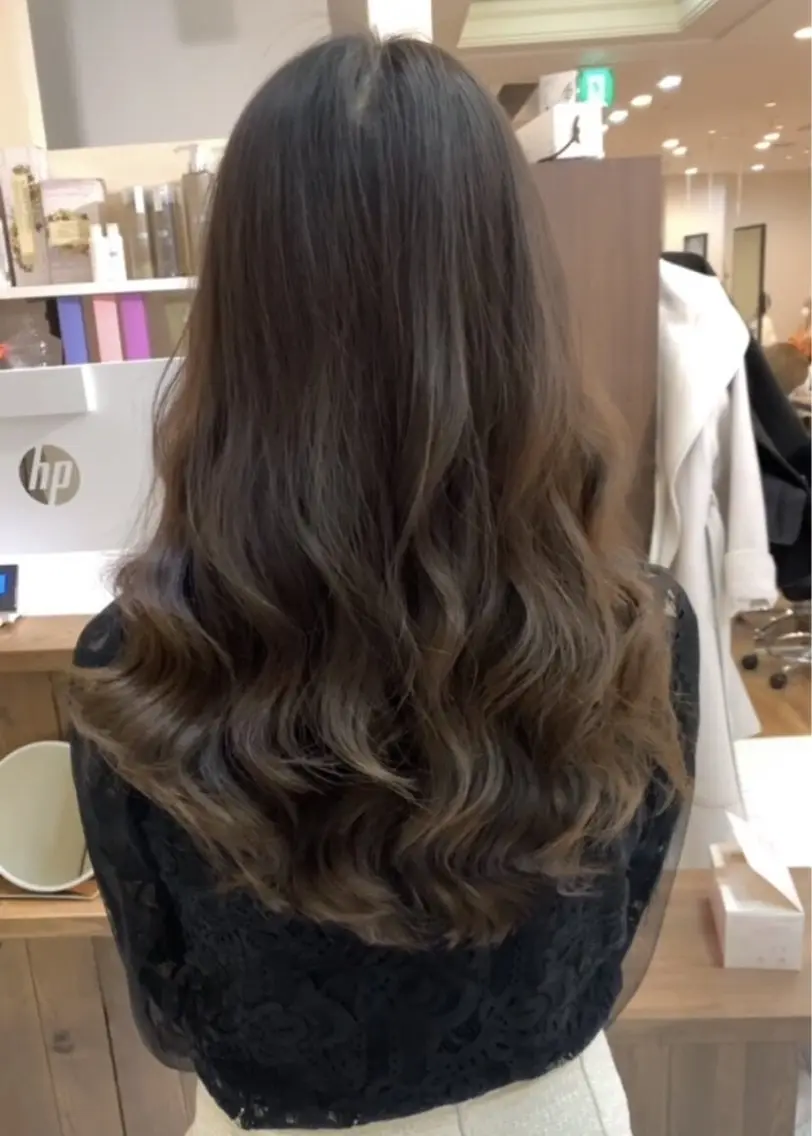 ミディアム ミディアムパーマ カット パーマ トリートメント コスメパーマ 佐藤　諒のヘアスタイル