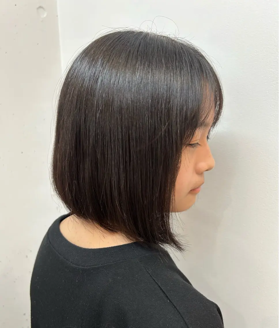 ショート ボブ カット 中西 美聖のヘアスタイル