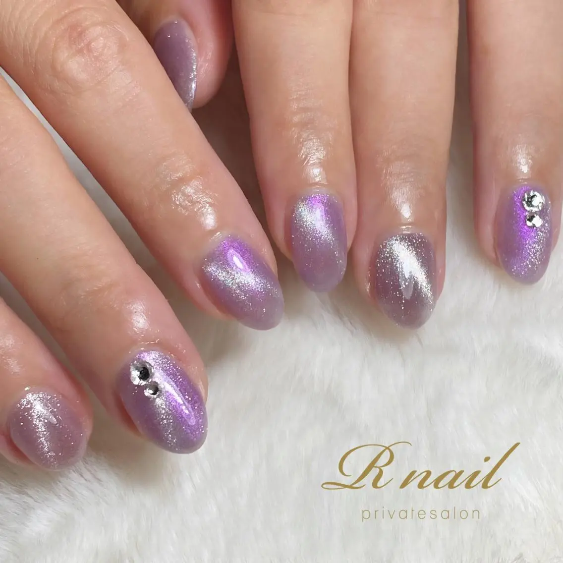 ネイル ハロウィン 韓国ネイル ワンホンネイル R nailのネイルデザイン