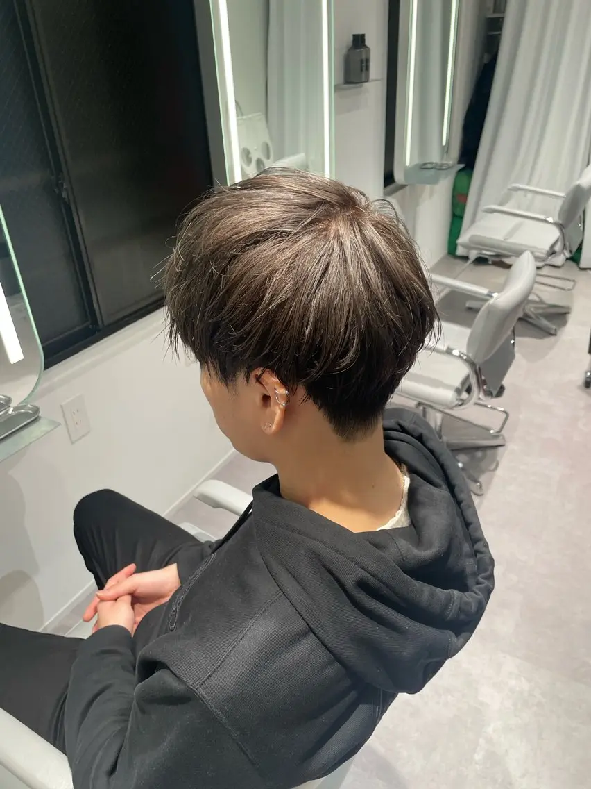 カラー メンズ momone🍒 メンズカットパーマのヘアスタイル