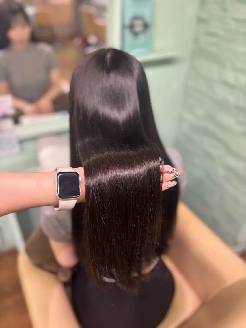 カラー ツヤ感カラー/韓国 カットkanna🖤のヘアスタイル