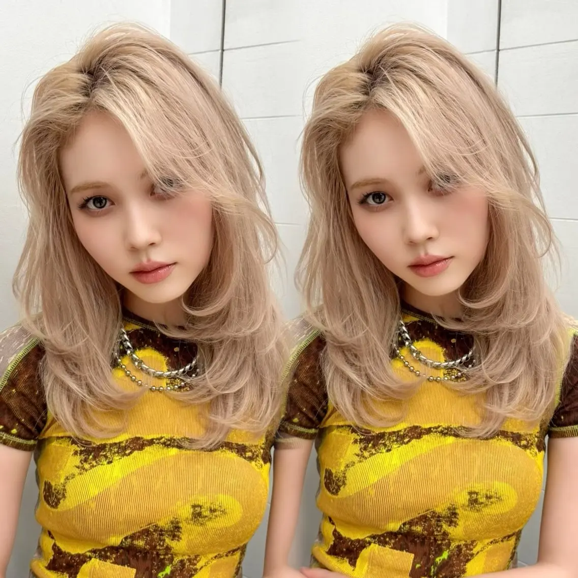 セミロング SEIRA♡レイヤー /ショート得意のヘアスタイル
