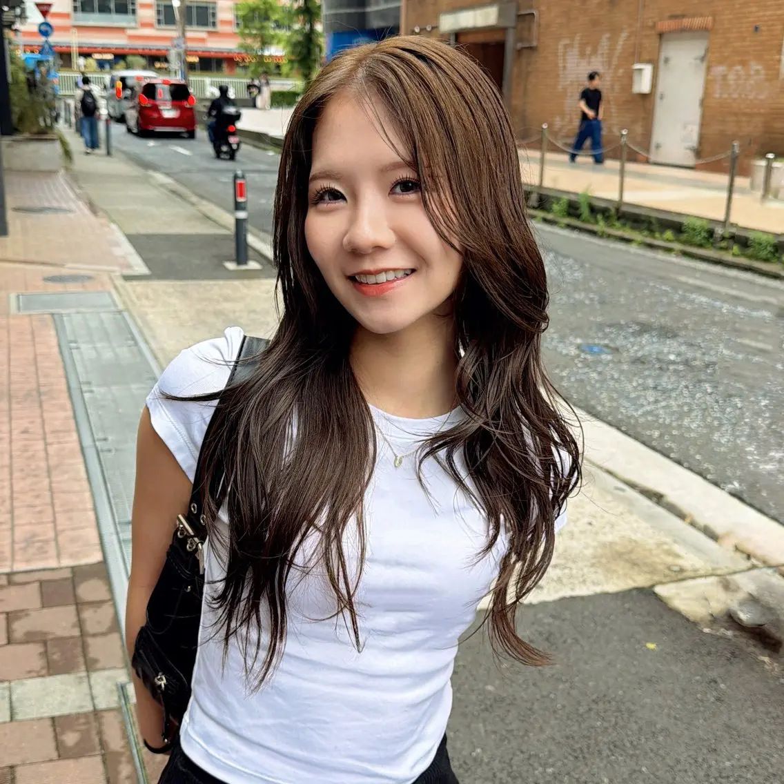 ロング ヘアカラー トリートメント ヘッドスパ ヘアセット 🇰🇷韓国ワンホン カラー🎀✨️AYUのヘアスタイル