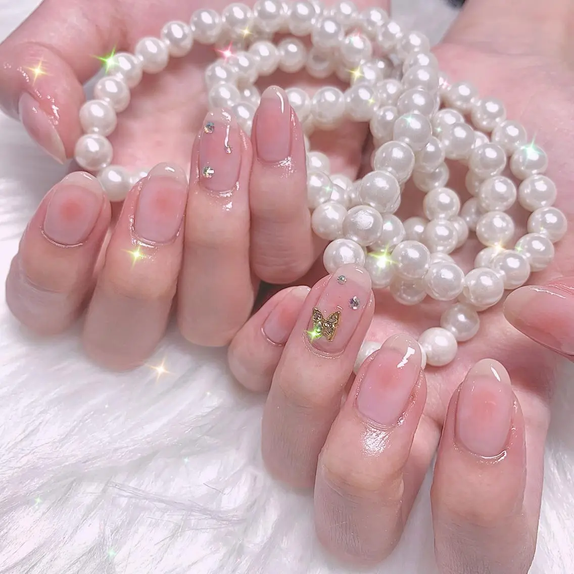 ネイル チークネイル élu by Noriko 前原のネイルデザイン