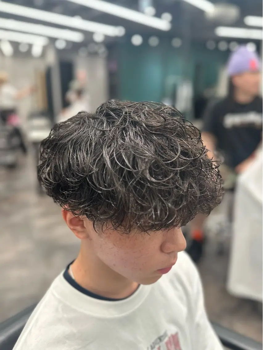 ショート パーマ メンズ 👊メンズ特化👊 田中健輔のヘアスタイル