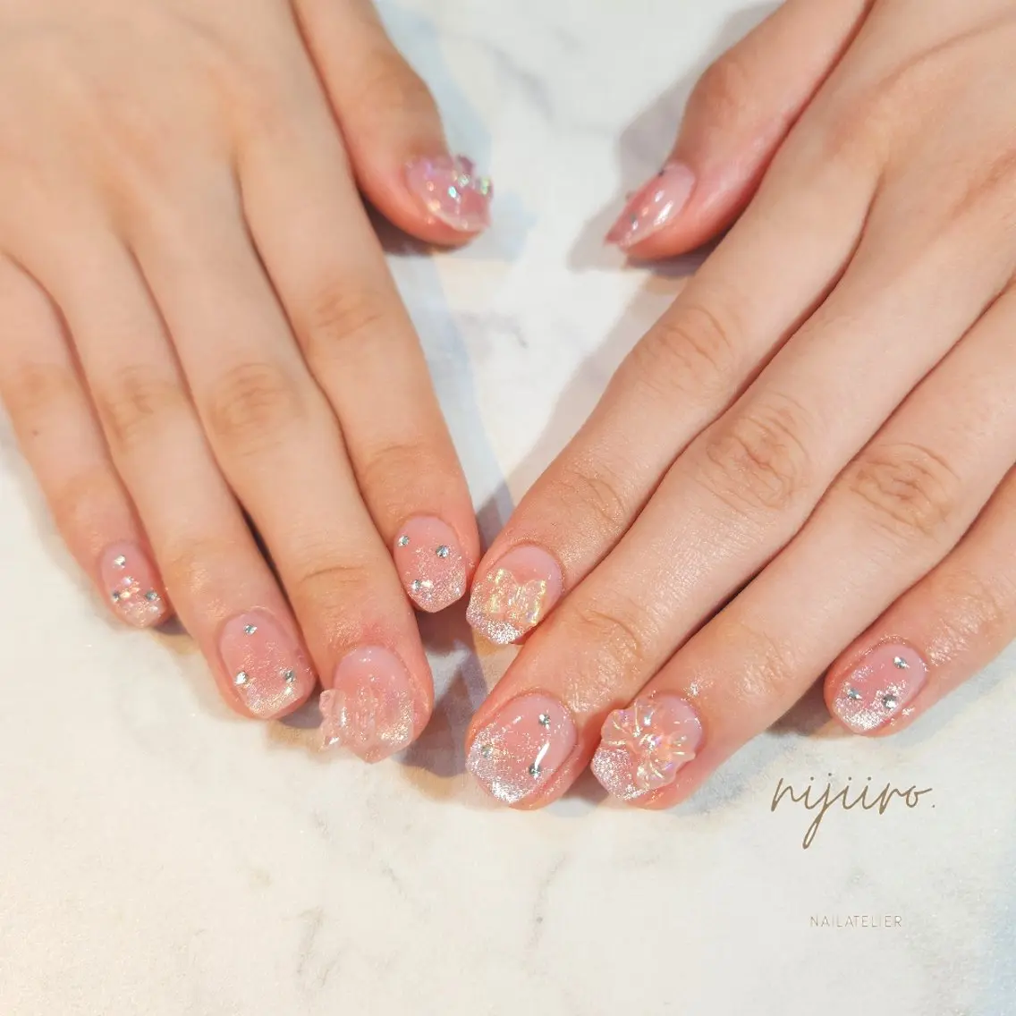 ネイル ハンドネイル nijiiro🌈 サトウのネイルデザイン