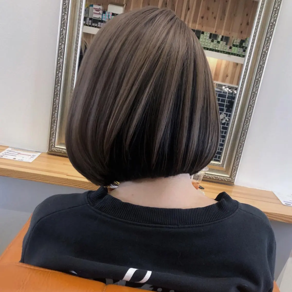 ミディアム カット ヘアカラー トリートメント ♡MIHO♡ スタイリストのヘアスタイル