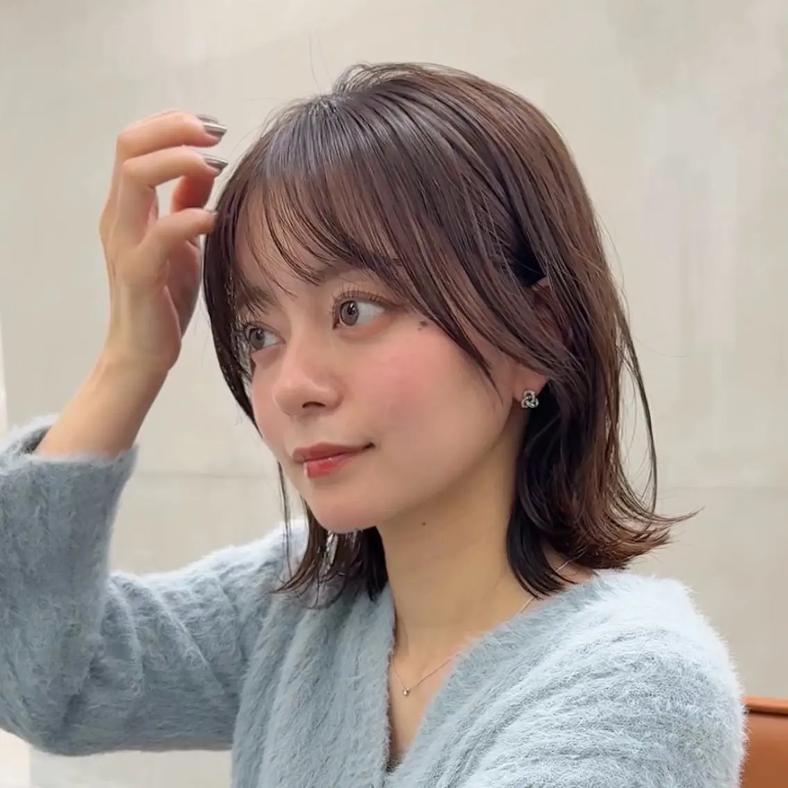 ミディアム カラー 柔らかいレイヤー🌿 大人ヘア/みっきーのヘアスタイル