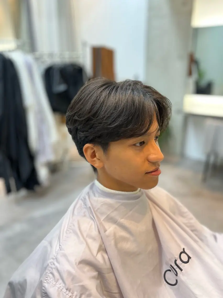 ショート メンズ 城山 拓実のヘアスタイル