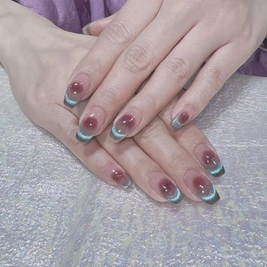 ネイル ネイルチップ Queen‘s なんのネイルデザイン