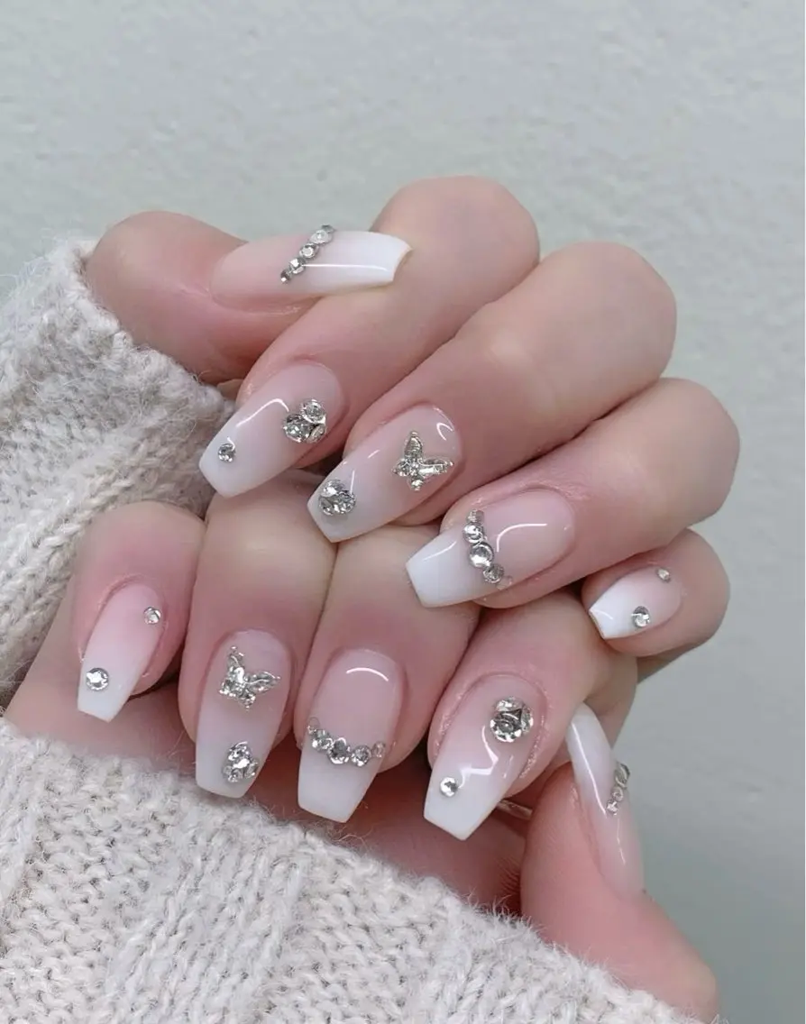 ネイル オーロラネイル チークネイル フットネイル フレンチネイル ジェルネイル NEW NAIL💞 yukiのネイルデザイン