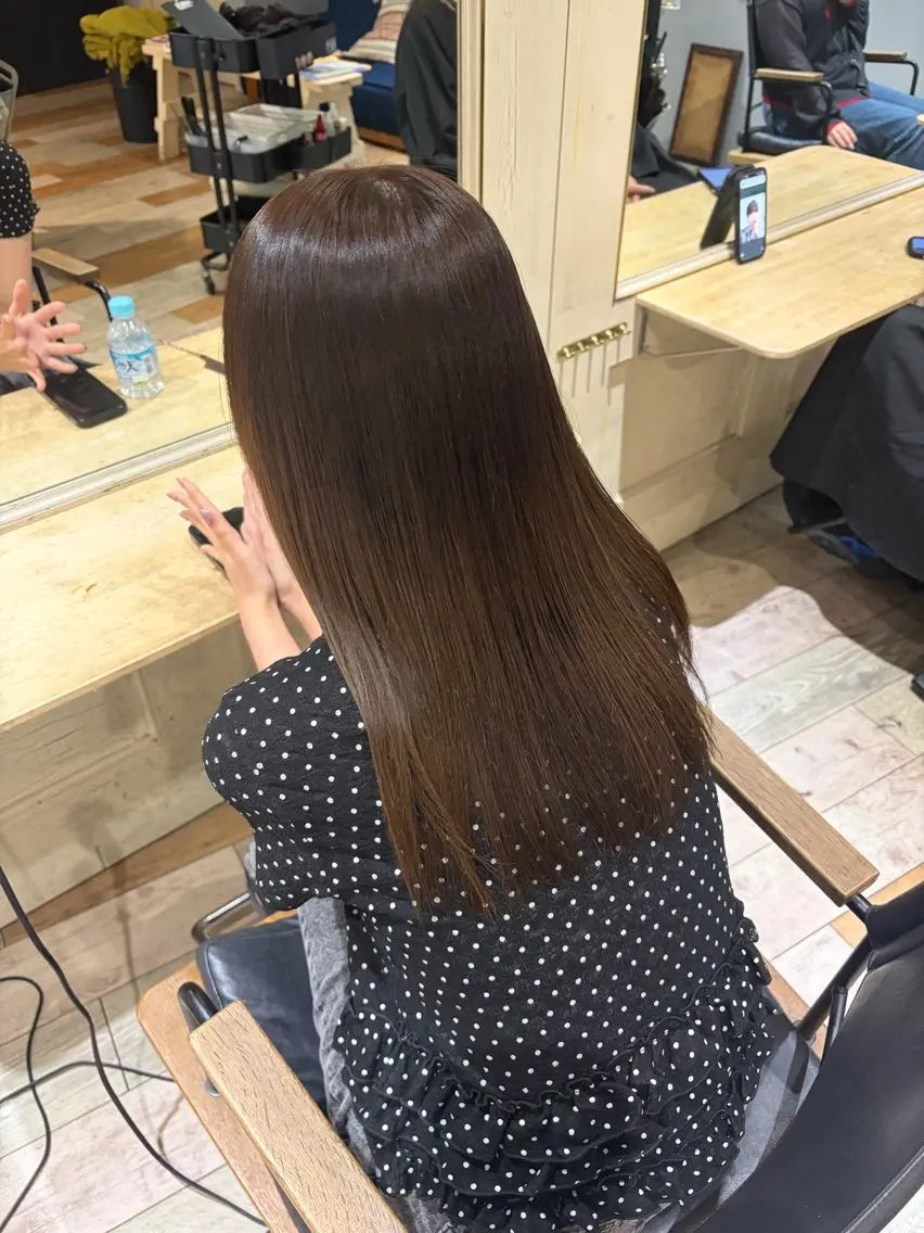 ロング ヘアカラー 💜🦋 COCONA🦋💜のヘアスタイル