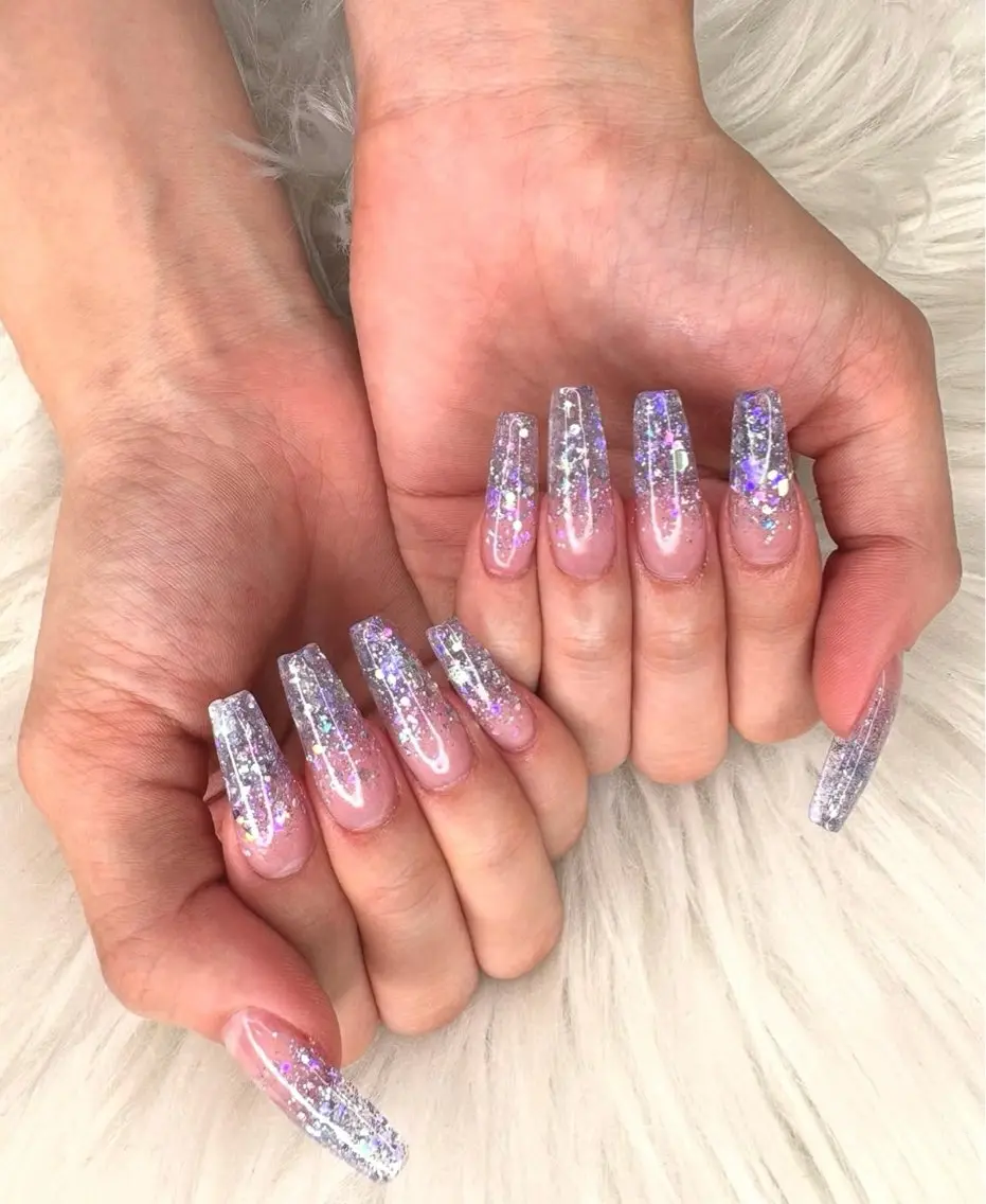 【2/26 9時​〜​限定】スカルプロング💅ラメグラデーションの写真