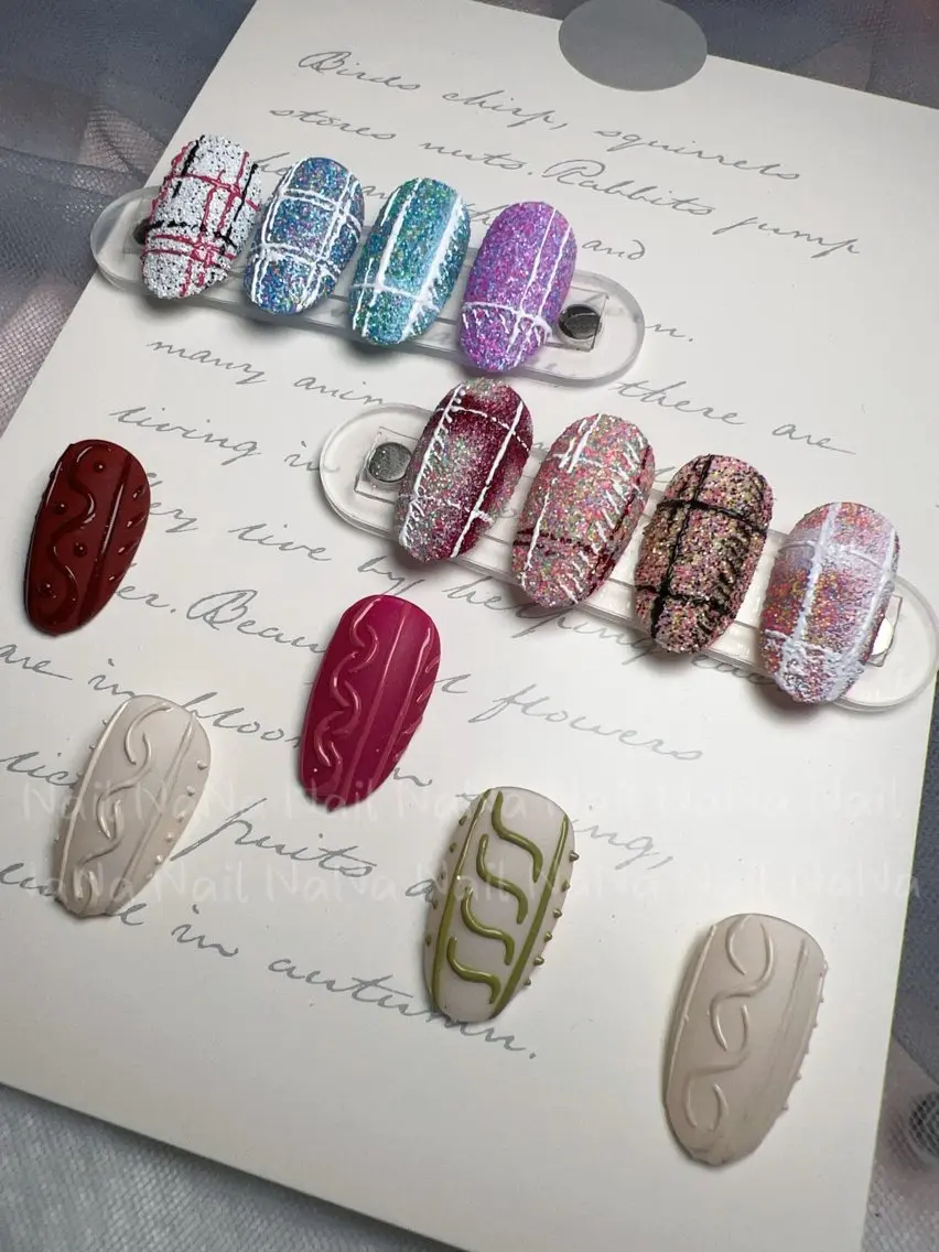 ネイル ツイードネイル Nail NaNaのネイルデザイン