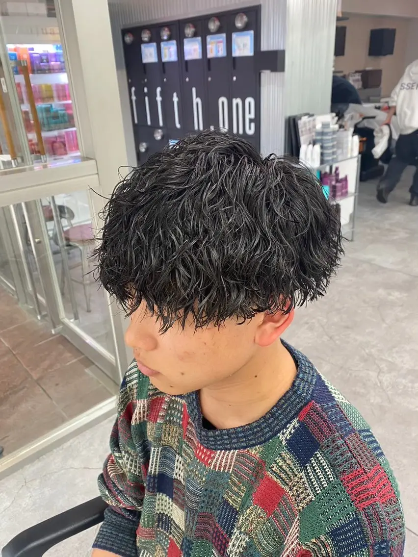パーマ メンズ カット パーマ パーマ支持率No.1 ❤️🔥安成弾のヘアスタイル