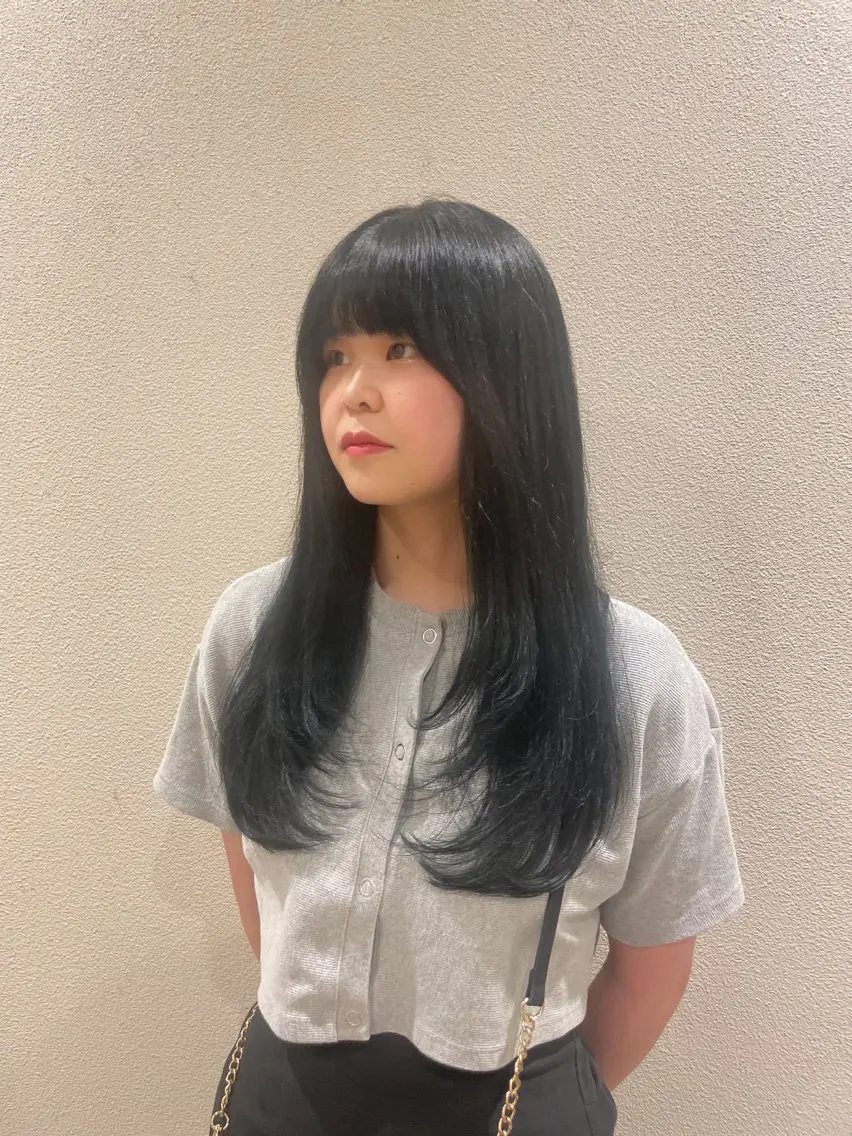 ロング カラー 🫧透明感カラー🫧 古川穂果のヘアスタイル