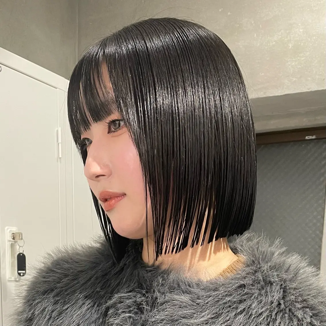 ショート ボブ カット ボブ/透明感カラー /AYUNAのヘアスタイル