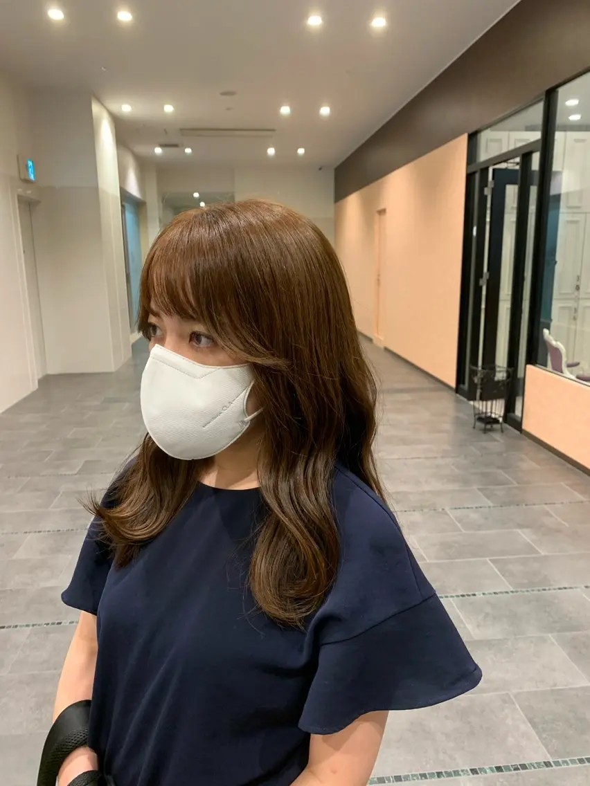 ミディアム 【髪質改善】 山本歩夢のヘアスタイル