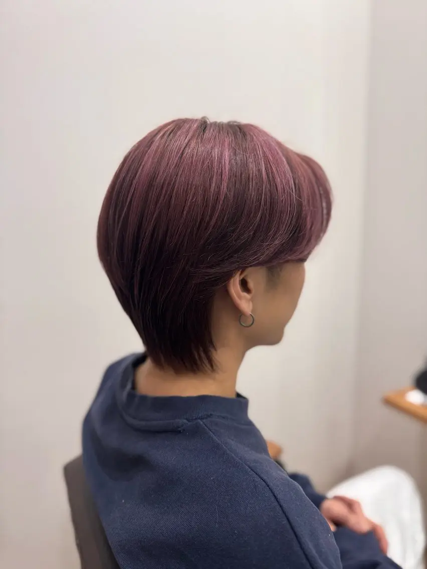 カラー メンズ メンズハイライト ハイライトカラー カット kyoka /髪質改善/縮毛矯正のヘアスタイル