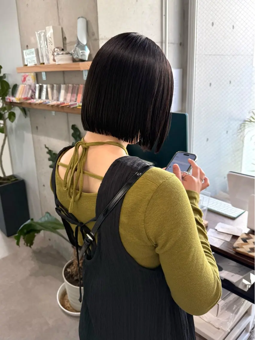 ショート ボブ U-fuショート 伊藤拓海のヘアスタイル