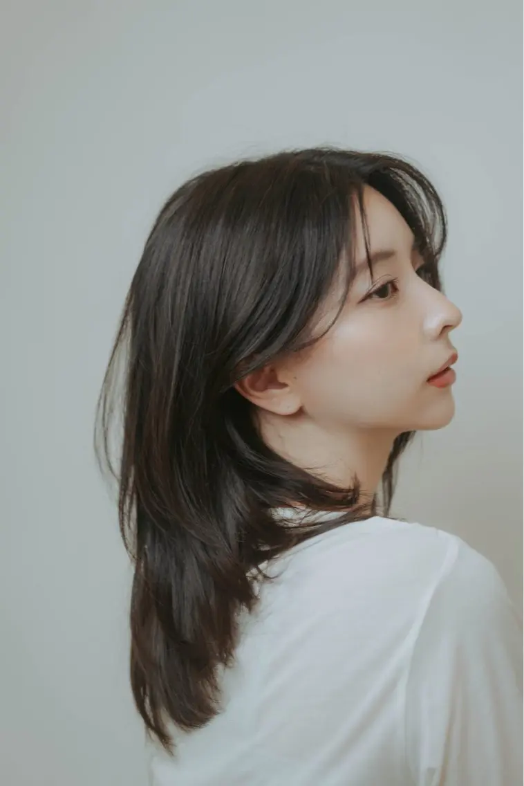 ミディアム トリートメント ミディアムレイヤー 募集中/村上廉のヘアスタイル