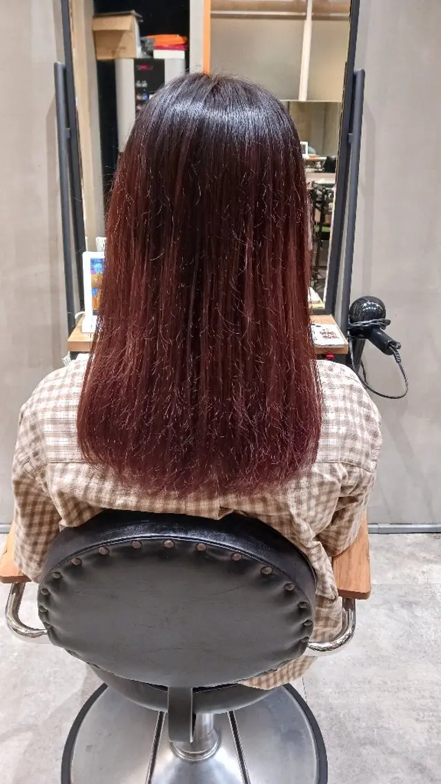 カラー ヘアカラー 長島 想芽のヘアスタイル