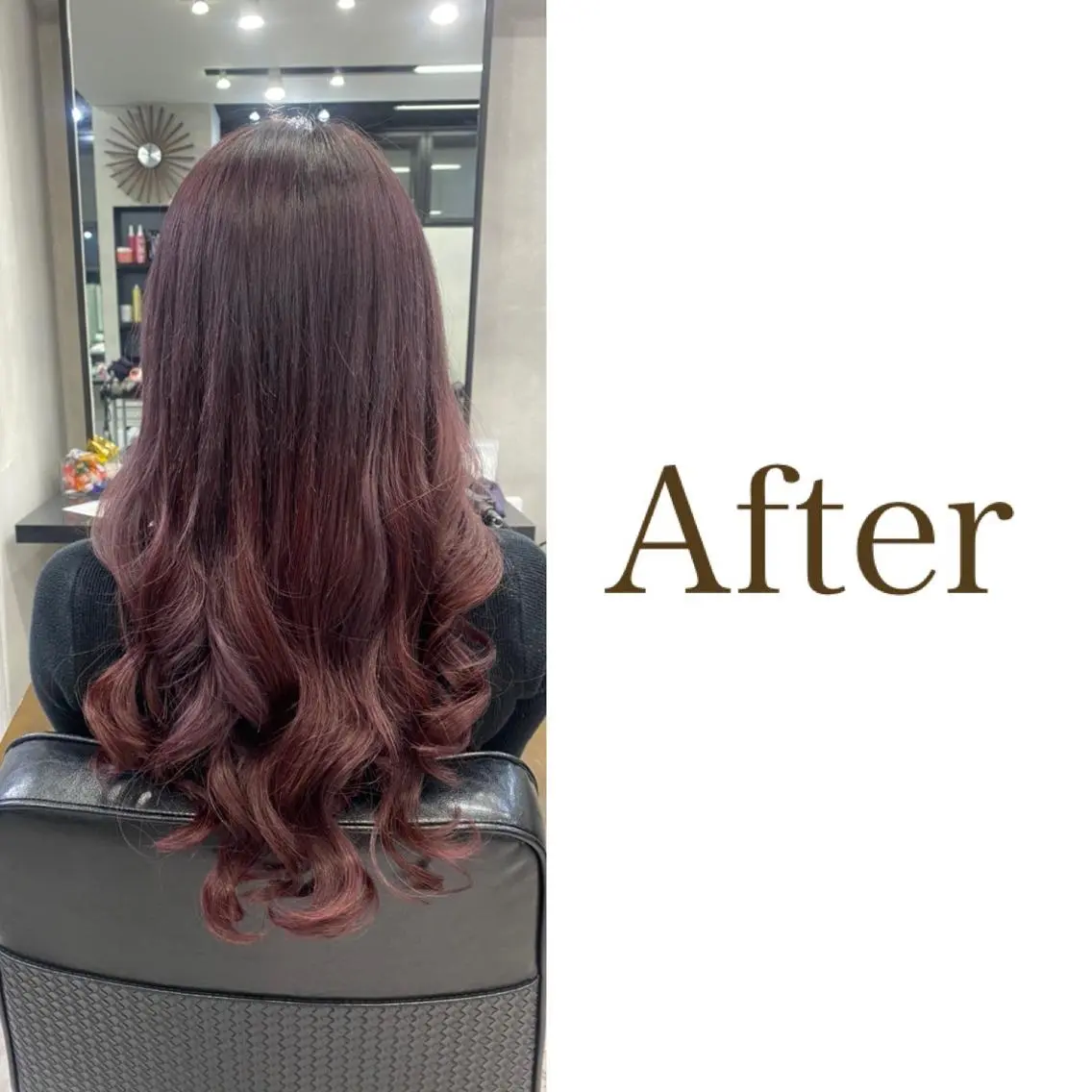 セミロング カラー ヘアアレンジ FAAM Tsuneのヘアスタイル