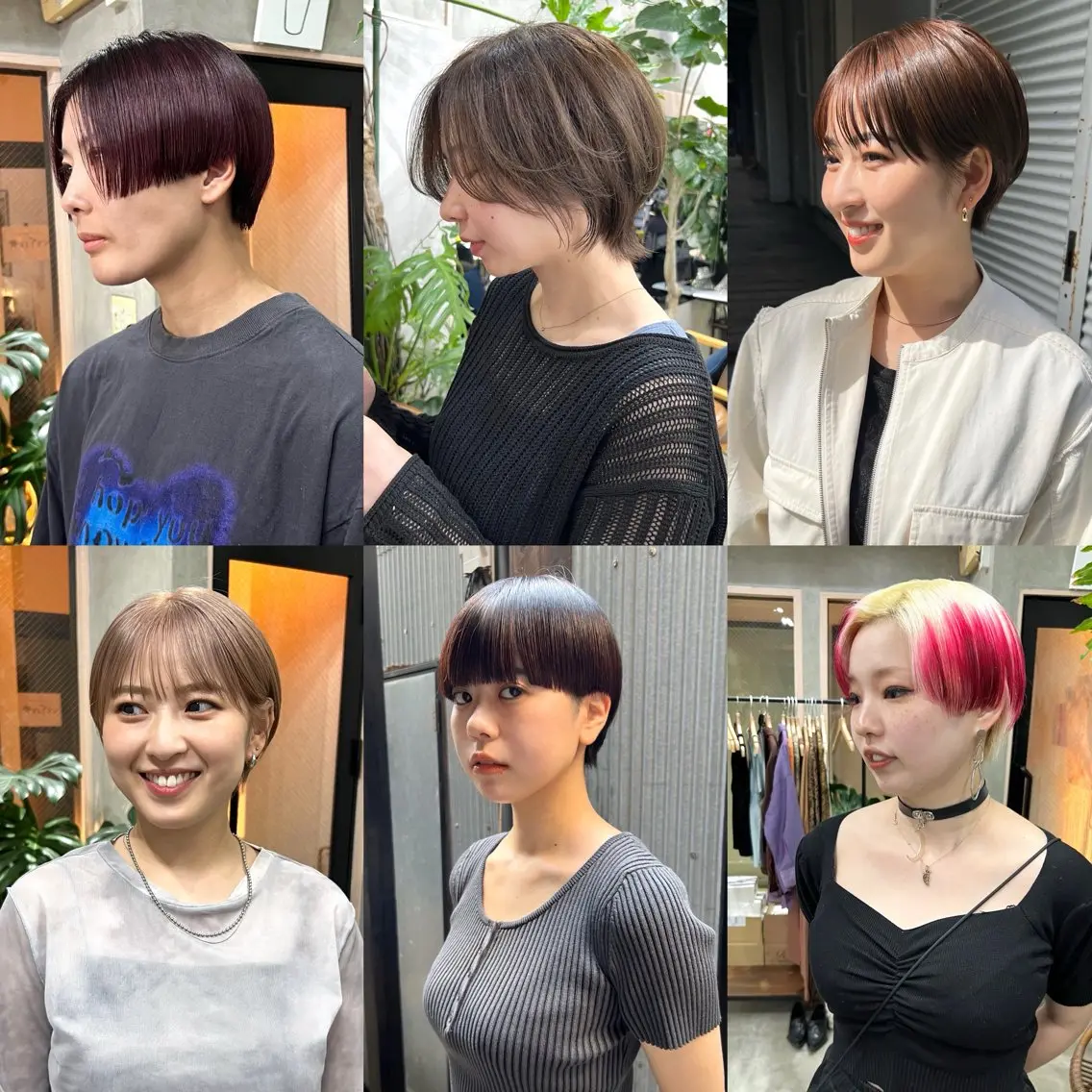 ショート ショートヘア U-fuショート 伊藤拓海のヘアスタイル