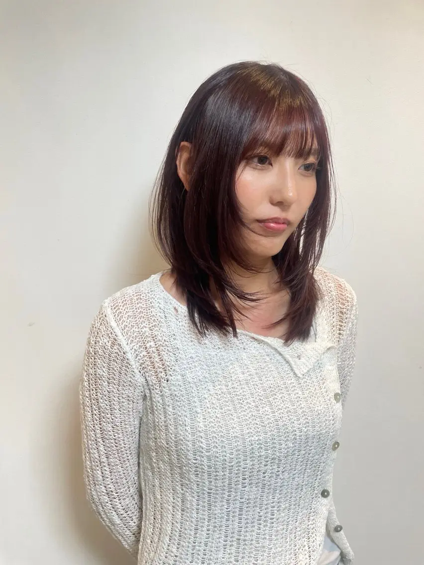 平日限定【人気No.1✨】🪽似合わせカット+イルミナカラー+4stepトリートメント🪽の写真