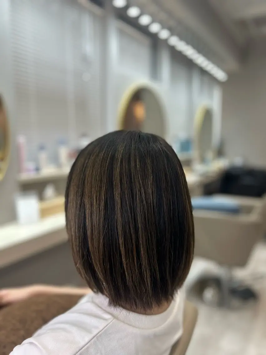 ショート ボブ 池田 太一のヘアスタイル