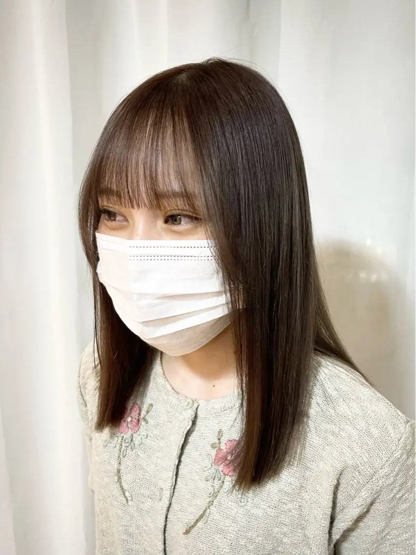 ミディアム ヘアカラー トリートメント 園田 渉 ◤SHIKIO◢のヘアスタイル
