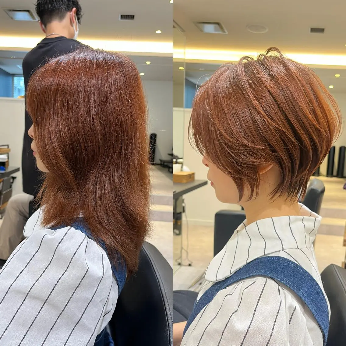 ショート カット 襟足でお悩みの方✂︎ くびれ職人ハシモトのヘアスタイル