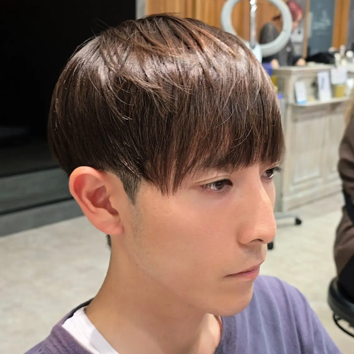 【⚠️ご新規様限定⚠️】朝を楽チンに⭐メンズカット✂️+縮毛矯正✨の写真