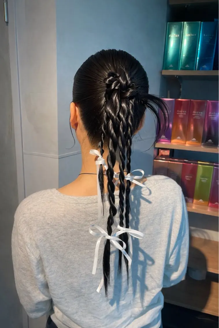 ヘアアレンジ 結婚式・ブライダル 卒業式のヘアスタイル ヘアセット charm《銀座》 ヘアセット/縮毛矯正のヘアスタイル