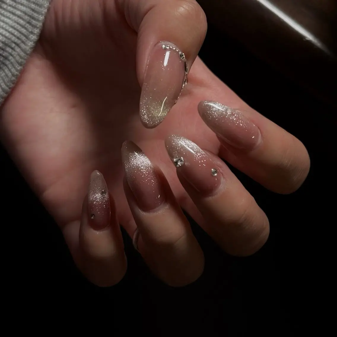 ネイル ハンドネイル mau🩵 堺筋本町nailのネイルデザイン