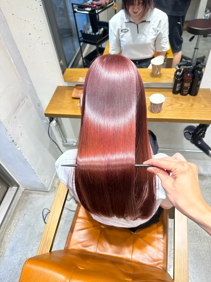 ロング 藤原 昇平のヘアスタイル
