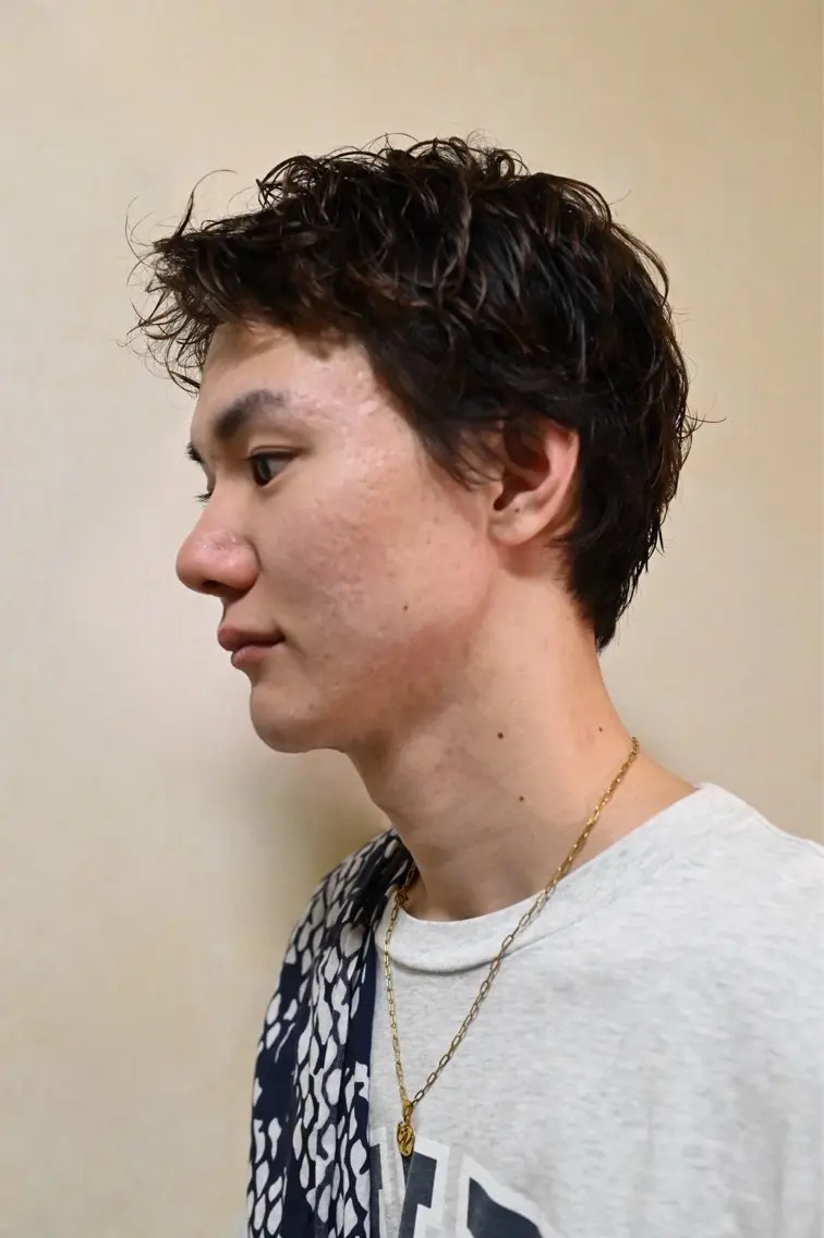 メンズ フジイ トワのヘアスタイル