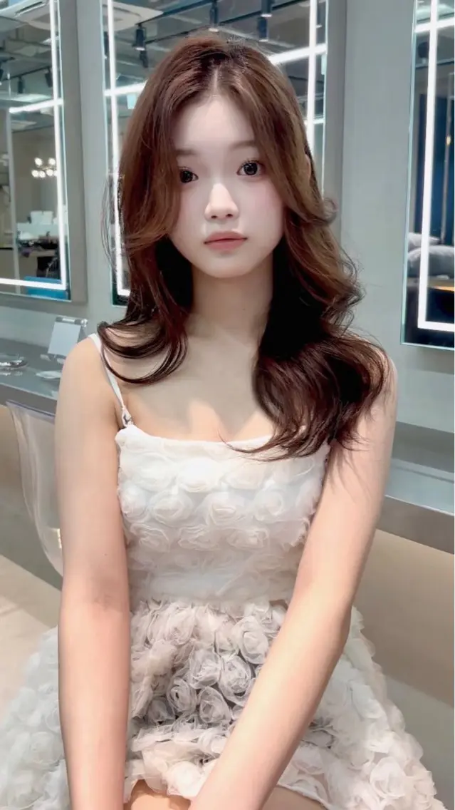 カラー ヘアカラー トリートメント ANRI🎀 福岡美容師/韓国🎀のヘアスタイル