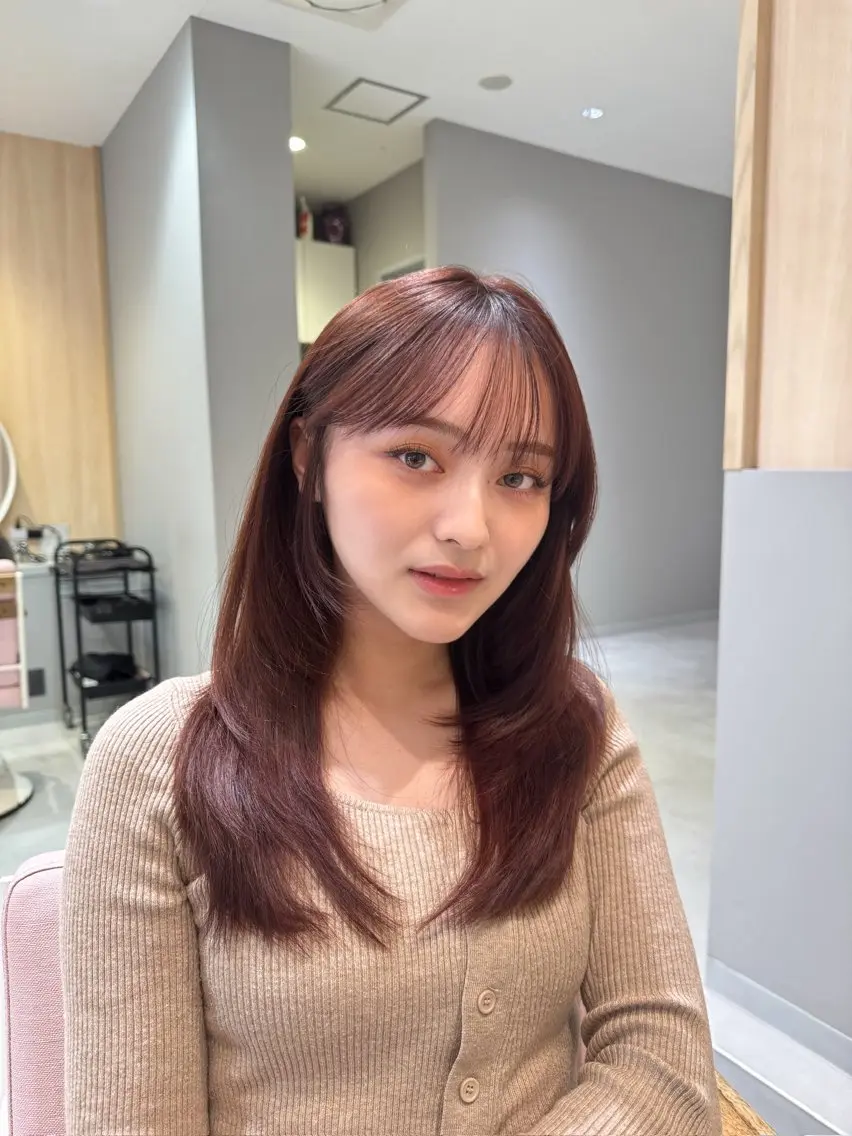 ロング カラー カット ヘアカラー トリートメント ✂️似合わせの魔術師 石田一樹✂️のヘアスタイル
