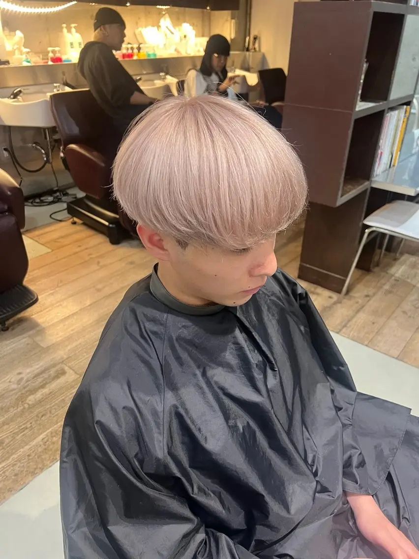 カラー メンズ ほの 〈fifth〉のヘアスタイル