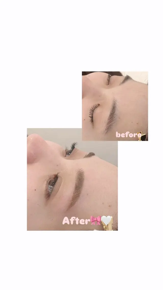 アイブロウ メンズアイブロウ 眉毛ワックス脱毛 BEAUTY GENE 脇之薗のマツエク・マツパデザイン
