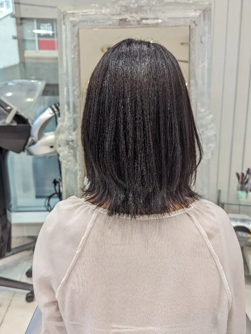 ミディアム 髪質改善 カミムラのヘアスタイル