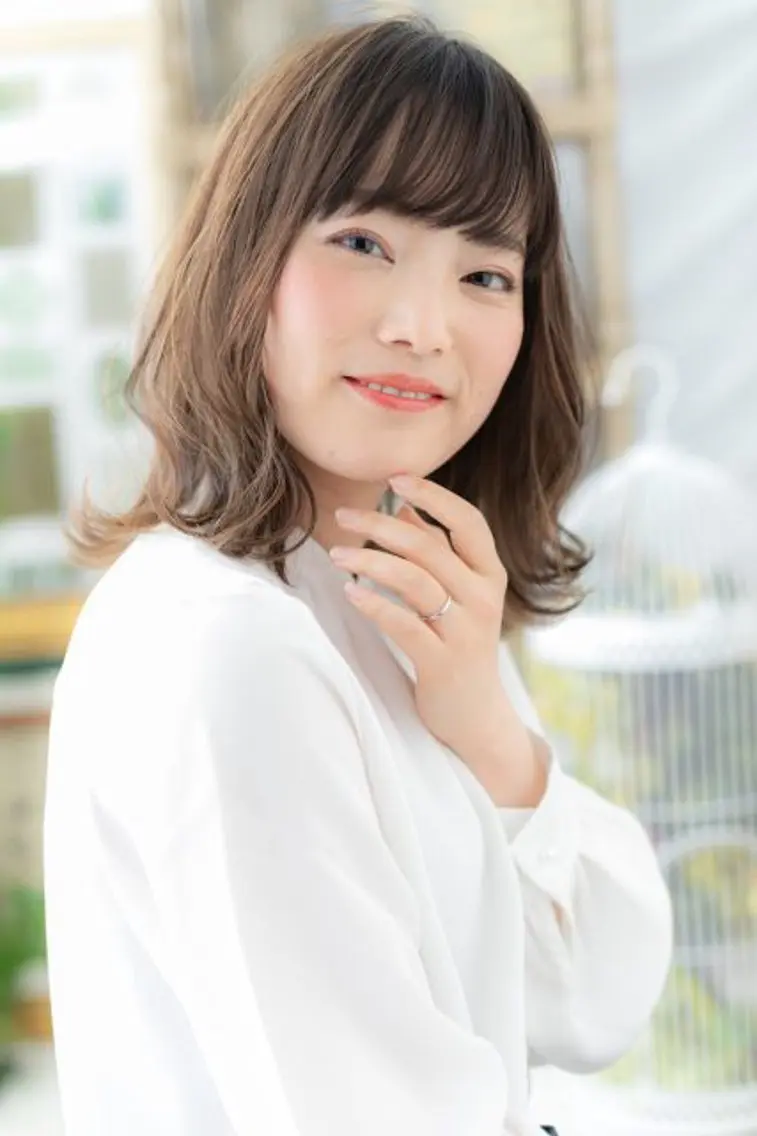 カラー 艶髪ストレート❇️ レイヤー❇️出町光流のヘアスタイル