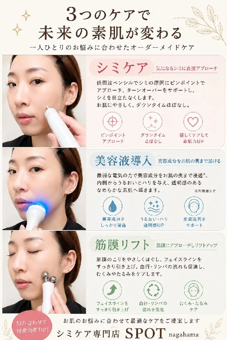 SPOT.com  シミケア専門店のエステ・リラクイメージ