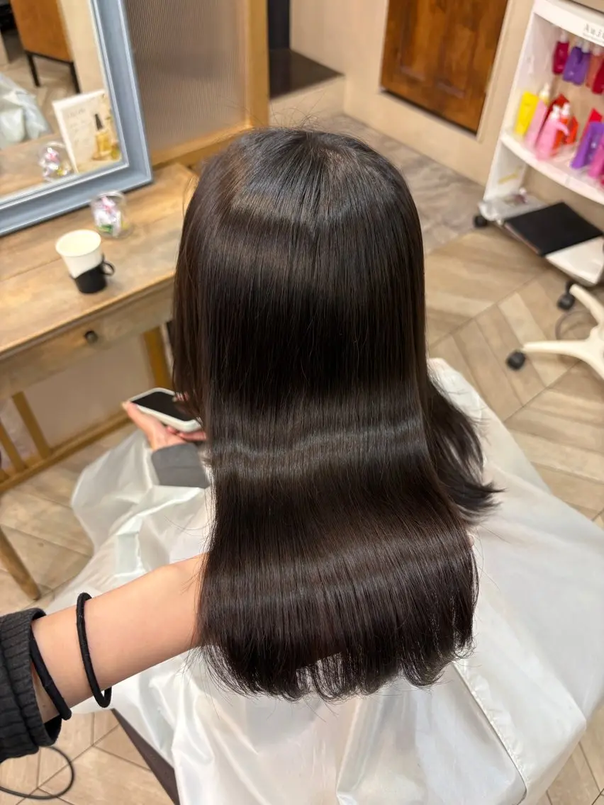 ロング トリートメント トリートメント ななみ🖤 カラーモデル募集中❕のヘアスタイル
