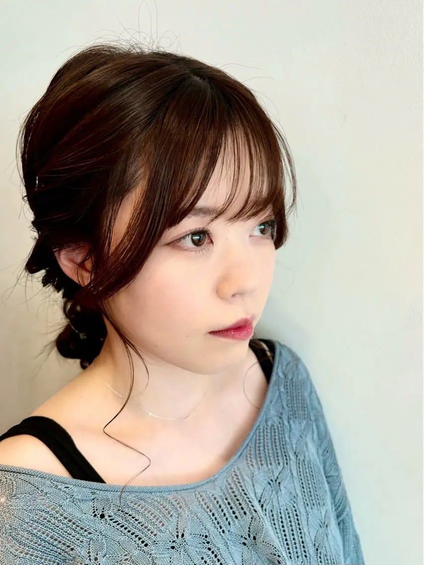 ヘアセット 岩渕 美涼のヘアスタイル