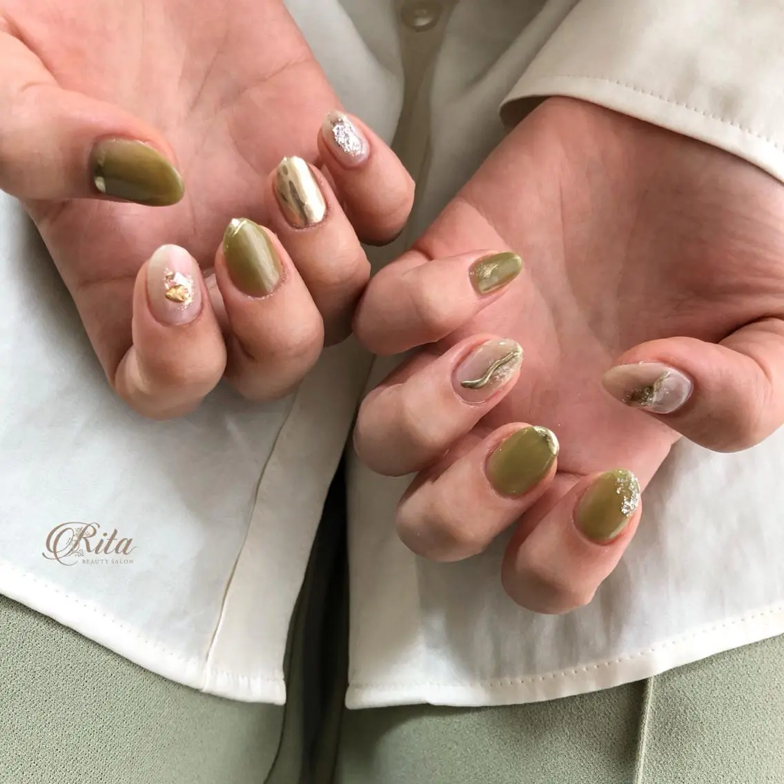 ネイル salon de fika【中崎町】のネイルデザイン