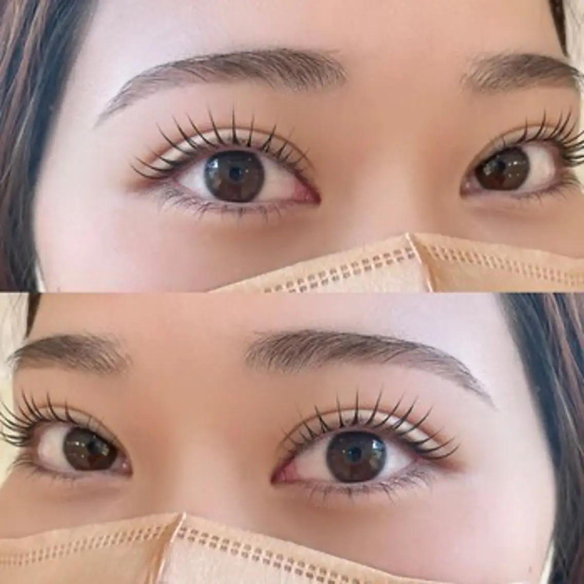 眉ワックス&ラッシュリフトパーマの写真