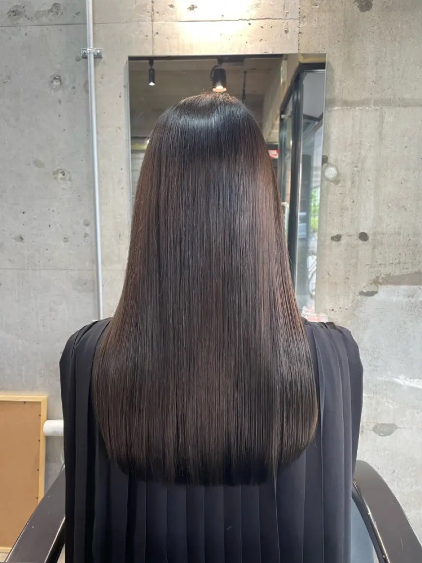 ロング Lowha ageo maiのヘアスタイル