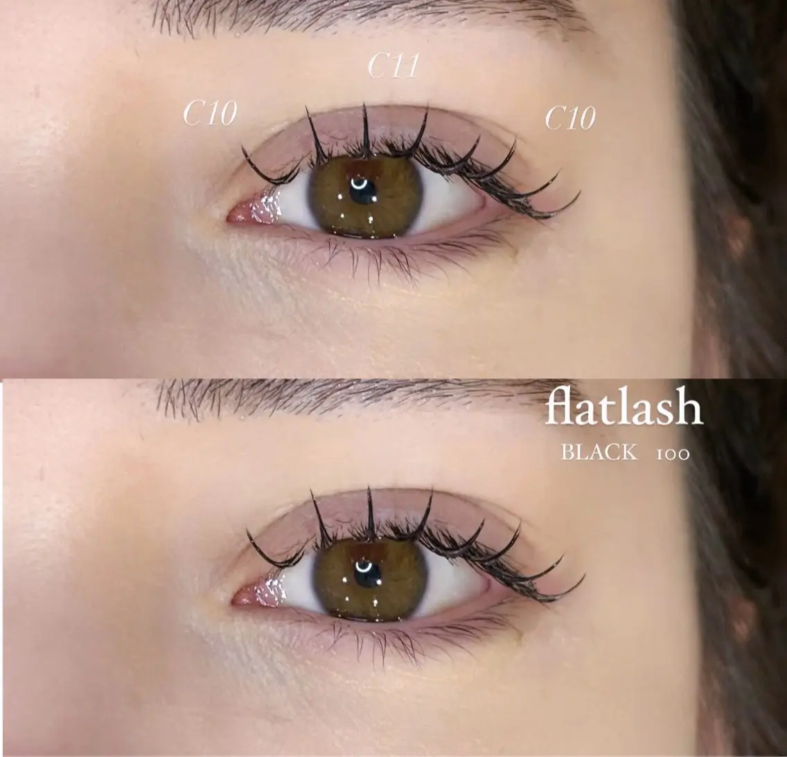 マツエク・マツパ マツエク prize iris ASUKAのマツエク・マツパデザイン